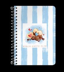 Bíblia Anote NVT Slim espiral - Chocolate