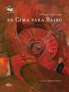 De cima para baixo