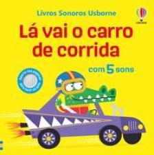 Lá vai o carro de corrida